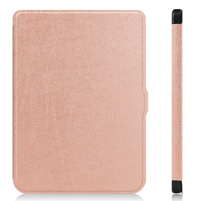 2020 nowe Ultra cienkie inteligentne etui do Kobo Nia PU skórzane etui eBooks pokrowiec ochronny do etui Kobo Nia Funda Capa: rose gold