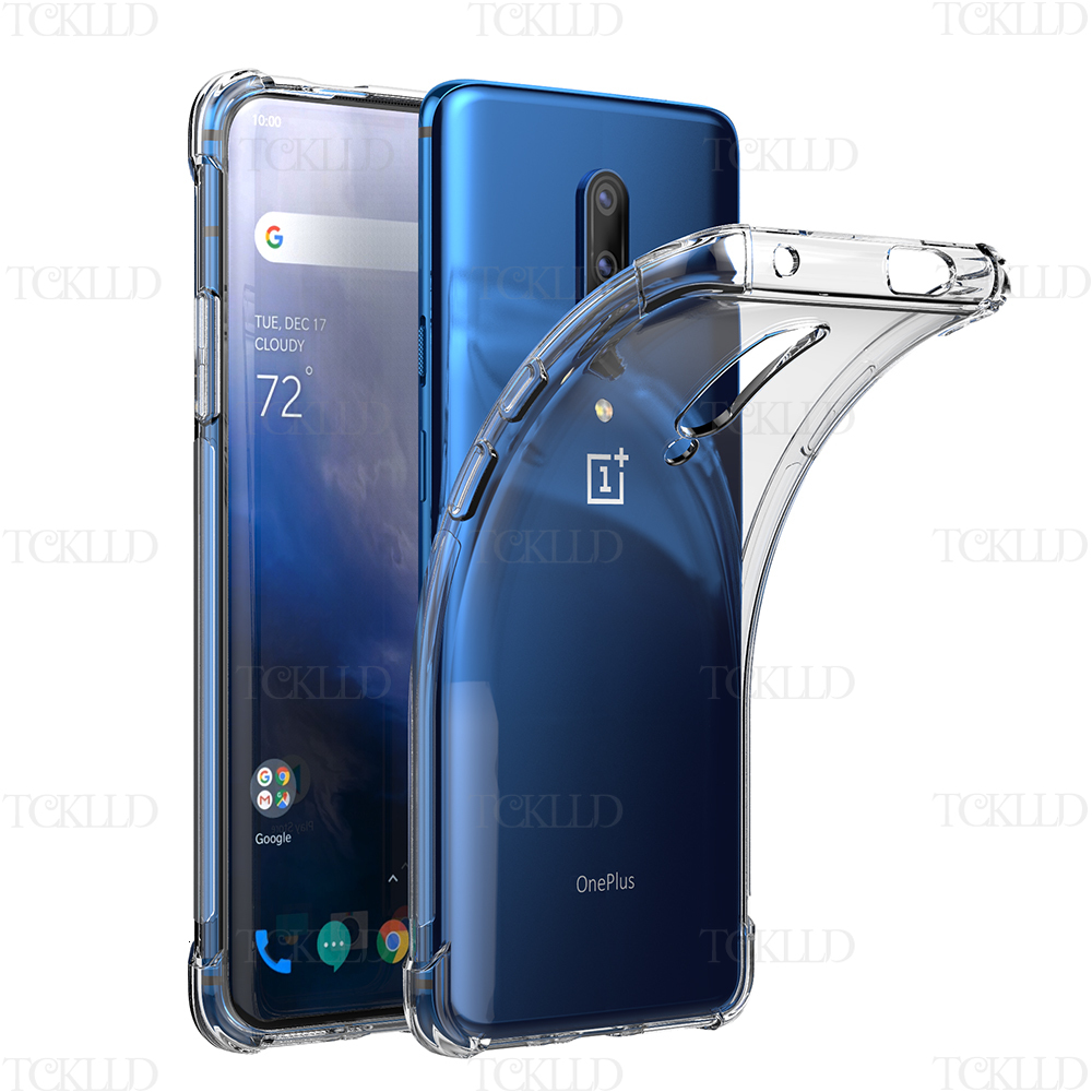 TPU suave transparente para OnePlus 6 7 8 9 10 Pro 5G funda antigolpes a prueba de golpes cubierta trasera completa OnePlus Nord CE 2 6T 7T 8T Pro ACE Shell