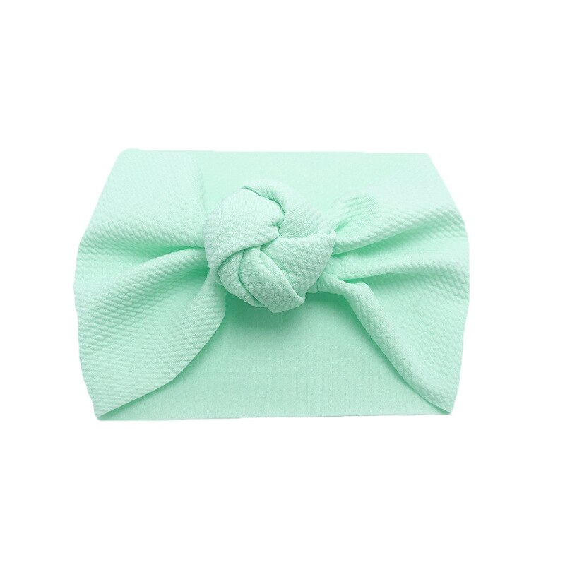 Big Bow Knot Headwrap Baby Headband Top Knot Headbands Over Sized Bow Hair Turban Newborn Head Band Girl Large Hair Bows: green