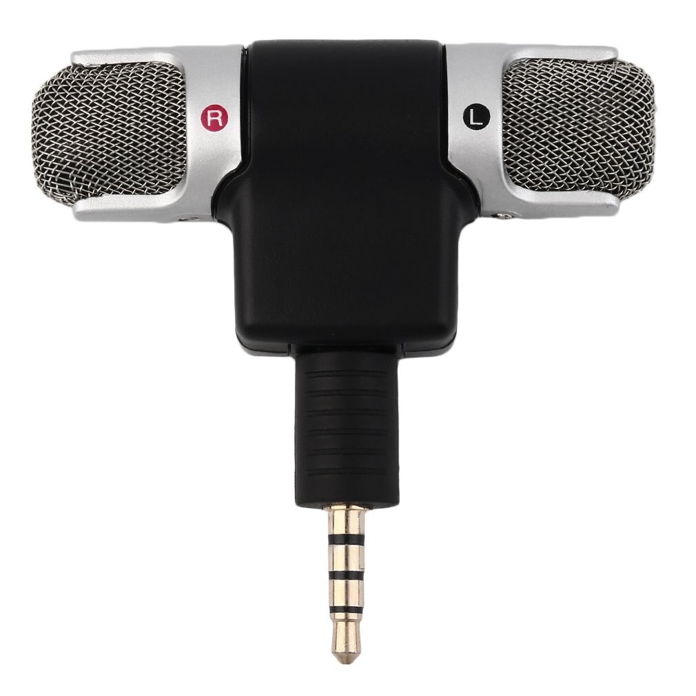 Draagbare Mini Mic Digitale Stereo Microfoon Voor Recorder Mobiele Telefoon Aankomst Headset Microfoon Electret Microfoon Onleny