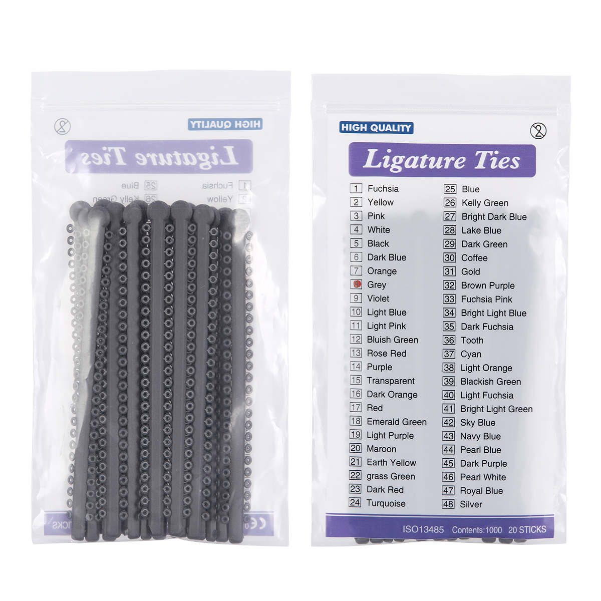 1000 unids/pack AZDENT Dental ortodoncia ligadura elástica bandas ligadura anillo 23 colores suministros de odontología: Madera