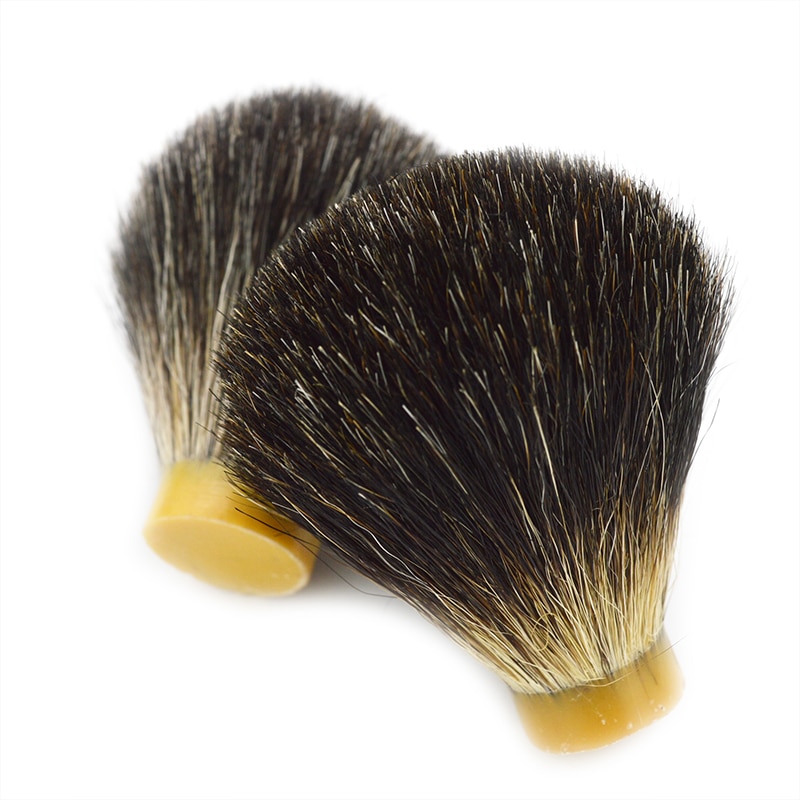 Dscosmetic 26mm pure Black badger Scheerkwast Knopen voor scheerkwast hoofd