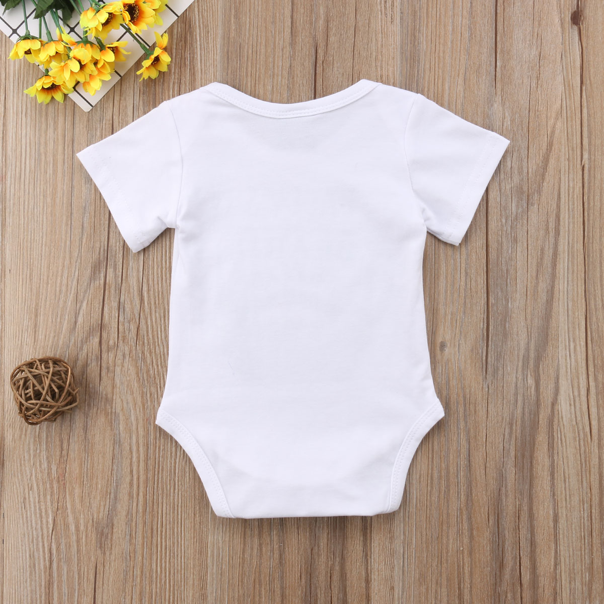 Pasgeboren Baby Jongen Meisje Baard Daddy Letters Grappige Baby Kleding Bodysuit Jumpsuit Zomer Casual Outfits