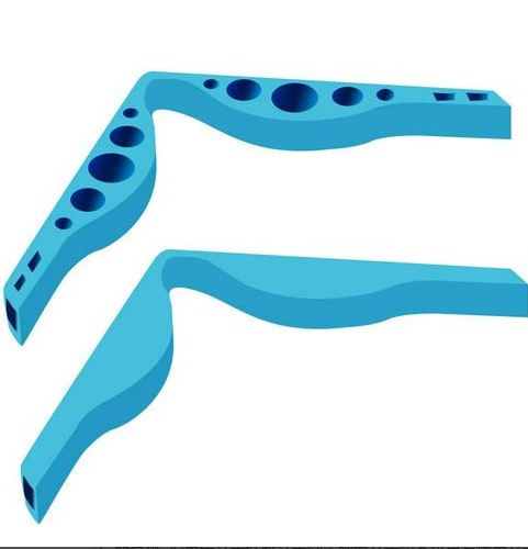 5/3/1Stck 3D wiederverwendbar Silikon Nase Brücke Silikon Halterung Gläser Unterstützung Atmungsaktiv Für Erwachsene Maske: 1Stck Blau