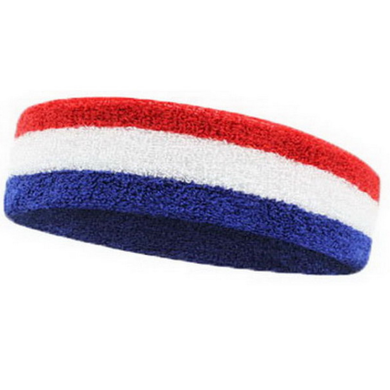 Tennis Wristbands Sport Headband For Men Women Towel Sweat Bands Basketball Yoga Gym Running Volleyball Wrist Wrap Sweatband: Burgundy