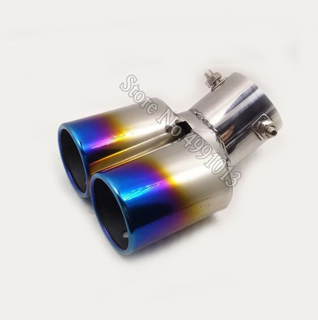 Für Nissan Suche 2005 Auto aufkleber abdeckung schalldämpfer außen zurück ende rohr widmen auspuff Spitze Schwanz Auslauf Ornament 1 stücke: B0002Ba63