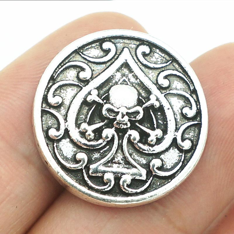Mode Beauty Ronde Mom Patroon Uil Eye Skull Dragonfly Eenvoudige 18Mm Metalen Drukknopen Fit Diy 18Mm Snap sieraden: KZ3266-1