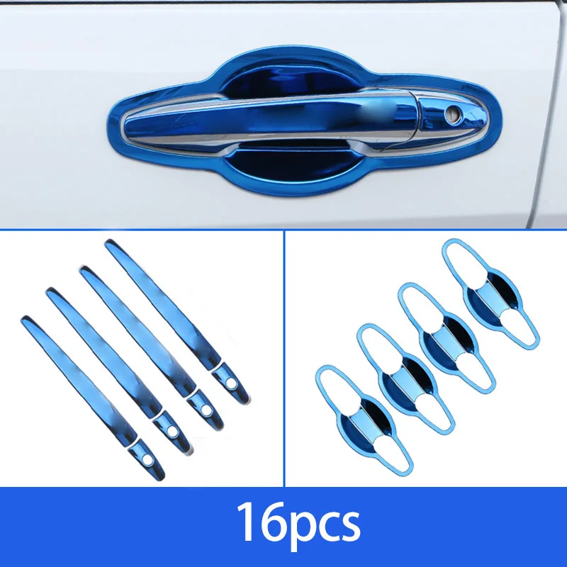 For DongFeng T5 EVO Door Handle and Bowl Decoration Protection DMF FORTHING T5evo Fuel Tank Cap Trim DongFeng T5evo