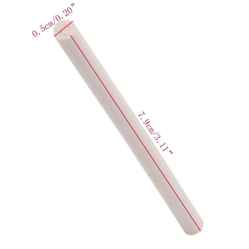 100 stuks Pop Eten Sucker Bamboe Sticks Chocolate Cake Lolly Sweet Candy DIY HandCrafts