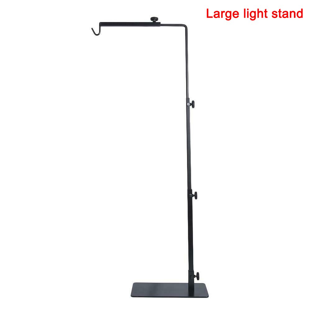 Reptile Lamp Stand Heating Lamp Holder Adjustable Telescopic Metal Light Hanger Holder: large light stand
