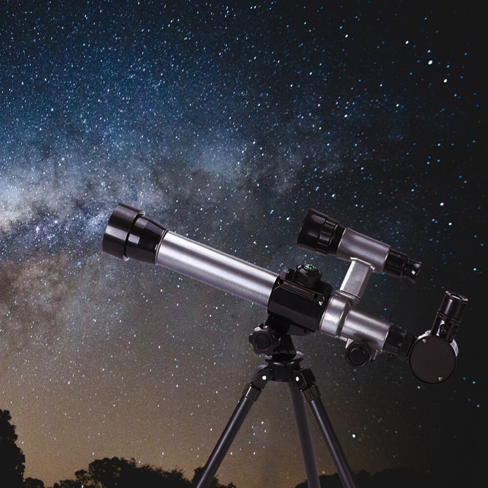High-magnification Astronomical Telescope Kids Single-tube Telescope with Tripod for Astronomy Beginner Star Camping