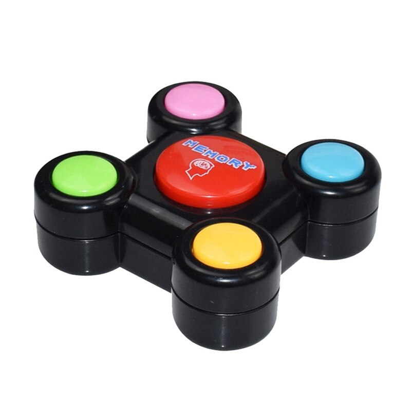Máquina de juego de memoria educativa con luces, juguete interactivo divertido con sonidos: Star