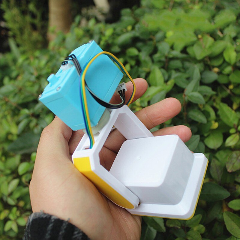 For DIY 1 pcs Robot left or right feet + 2 servos: Left  foot