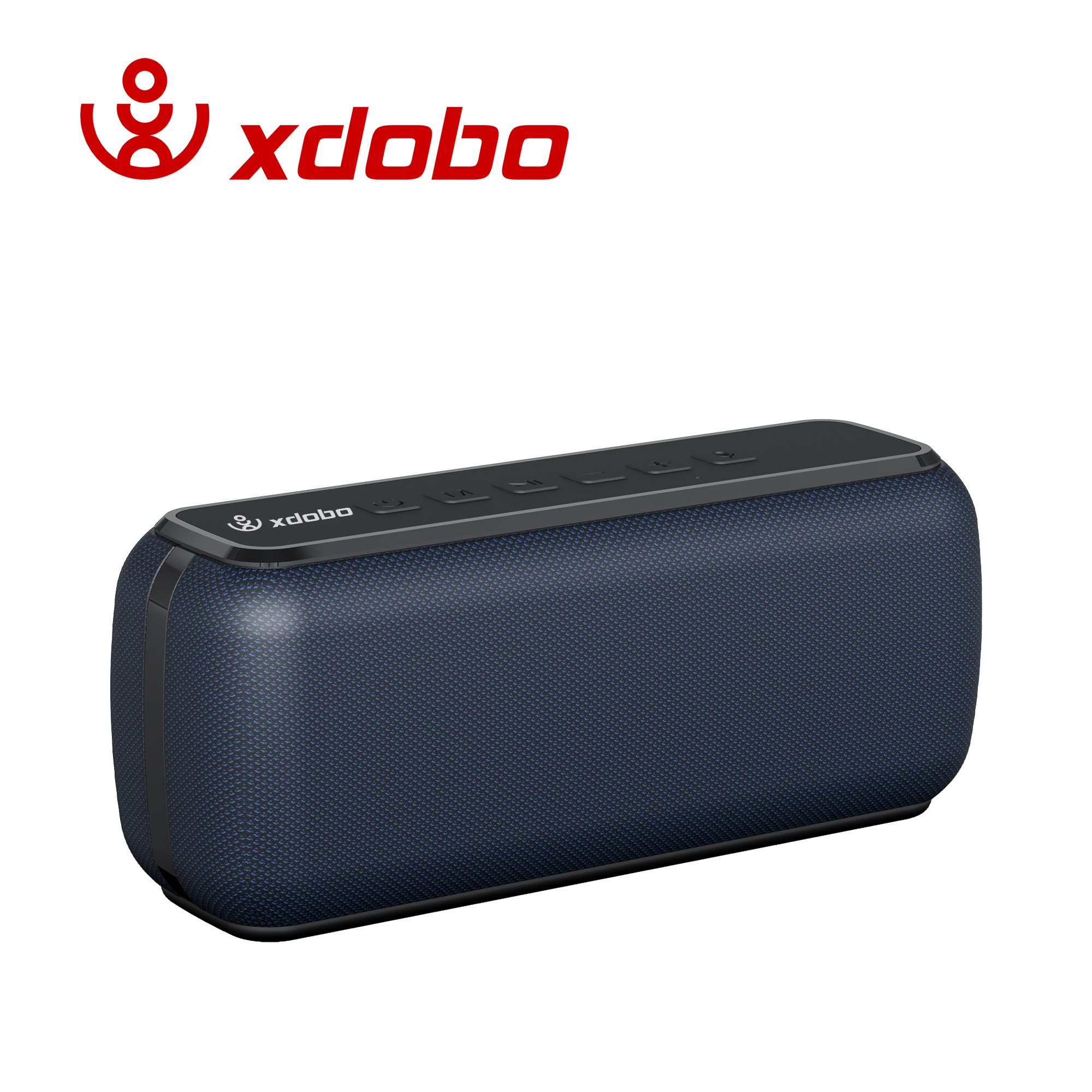 XDOBO X8 II Tragbarer Bluetooth Lautsprecher 60W Subwoofer Kabellos 5.0 Tiefer Bass 10-20m Reichweite für draussen Camping Party Musik: Blau