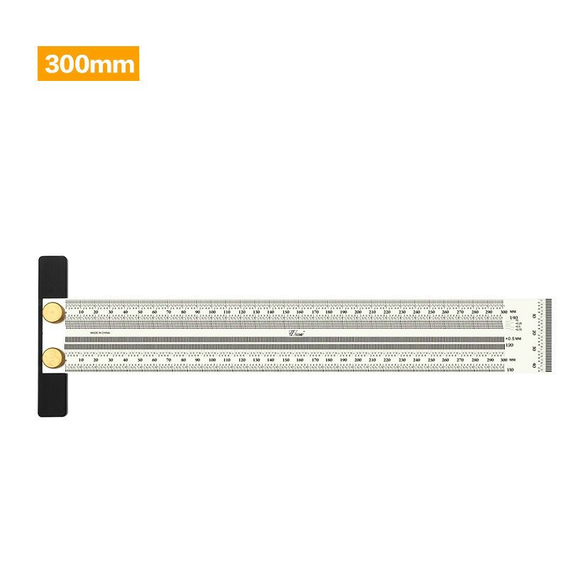 Woodworking Scribe Mark Line Gauge T-Type Ruler Sq... – Grandado