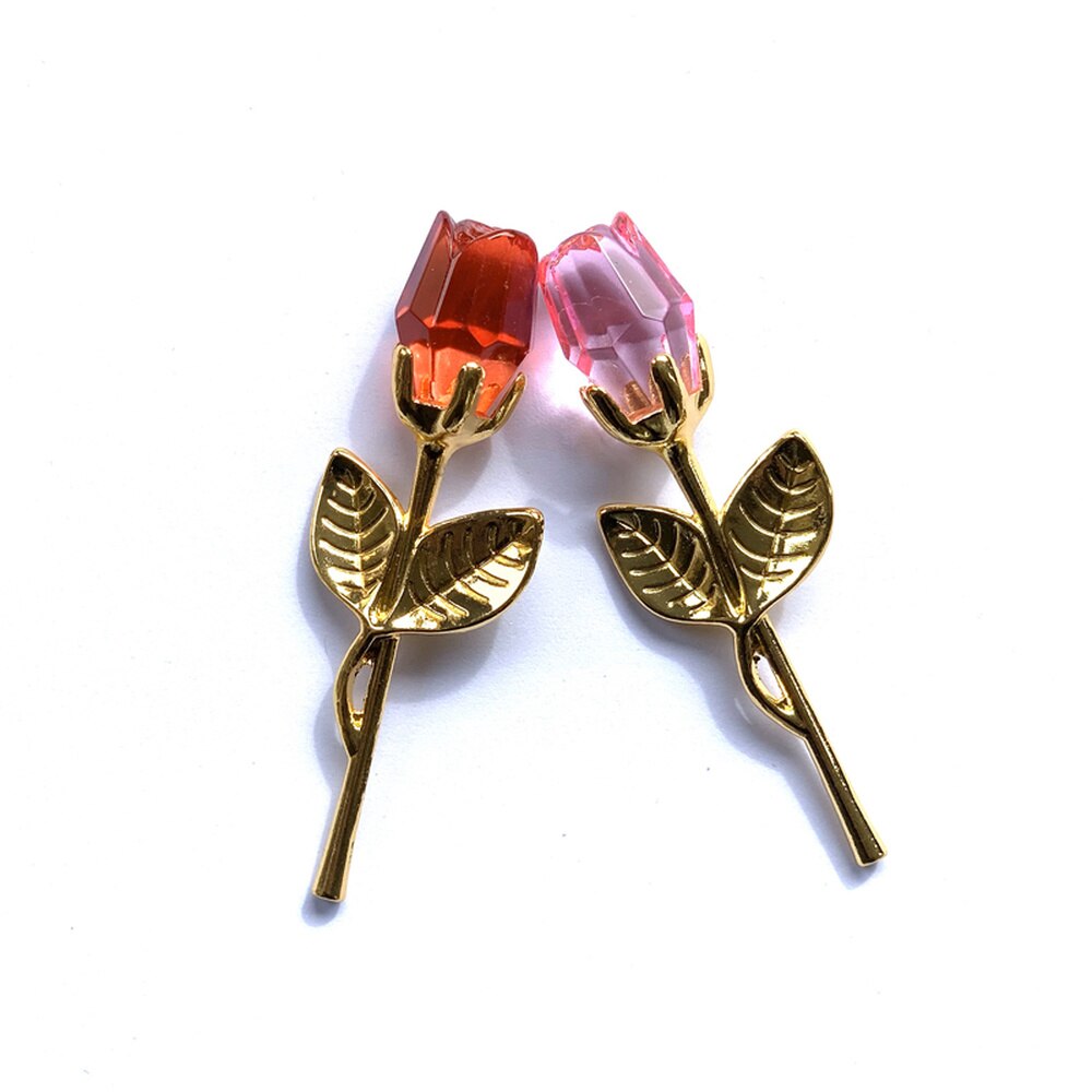 1 stk bryllup valentines day krystallglass rose kunstig blomst valentine til kjæresten bryllup for gjest