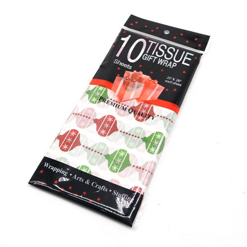10 Sheets/bag Tissue Paper DIY Handmade Craft Paper Flowers Packing Wedding Festive Party Xmas Home Decor Supplies 50*66 Cm: Christmas Lantern