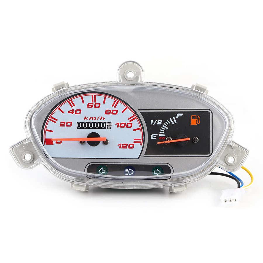 Speedometer scooter speedometer 72v speedometer turteller meter motorsykkel scooter abs gauge fit for jog 72v turteller