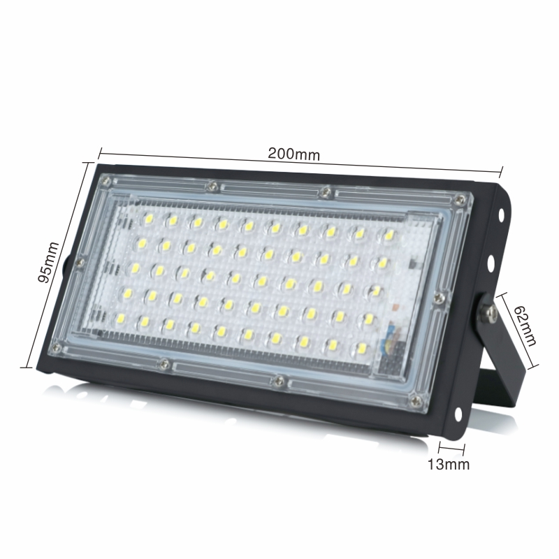 LED Flood Light AC 220V 230V 240V Perfect Power Floodlight LED street Lamp 50W Waterproof Landscape Lighting IP65 led spotlight