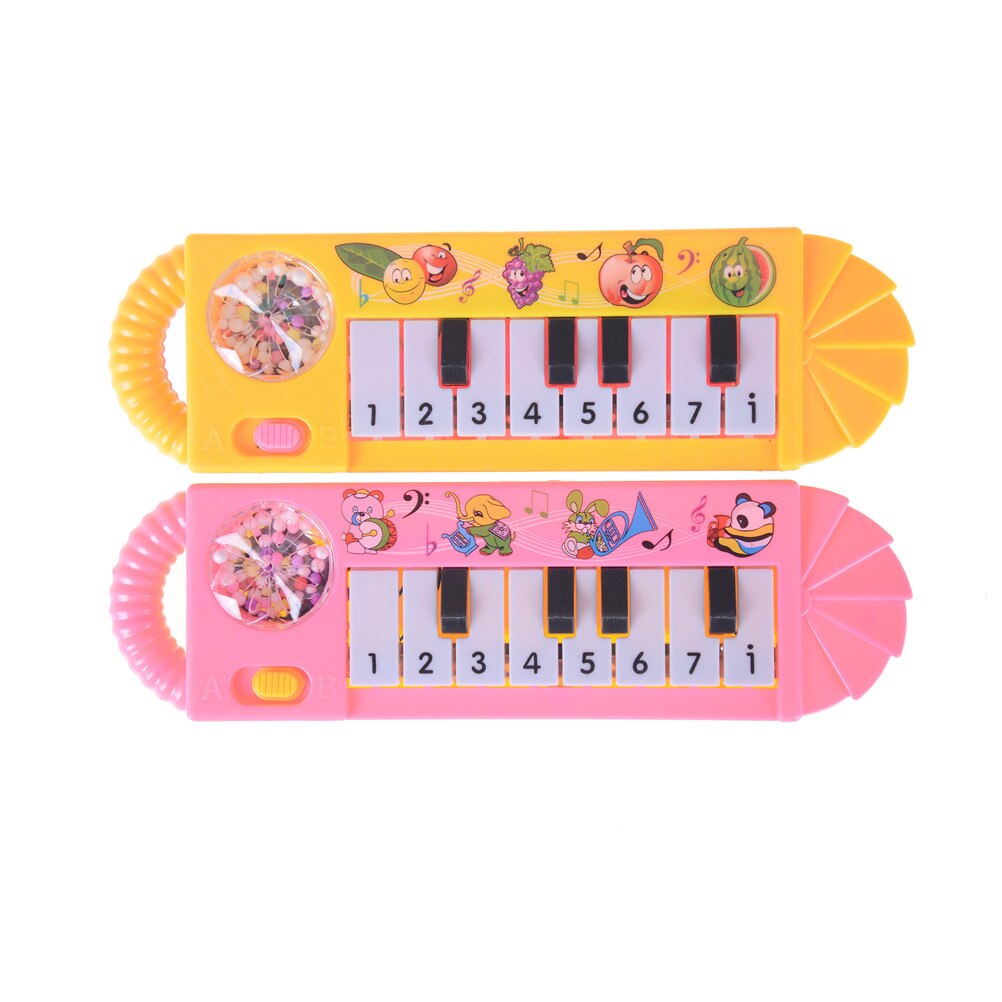 Populaire Mini Plastic Keyboard Piano Elektronische Kid Speelgoed Instrument Musical 5.5Cm * 18.5Cm