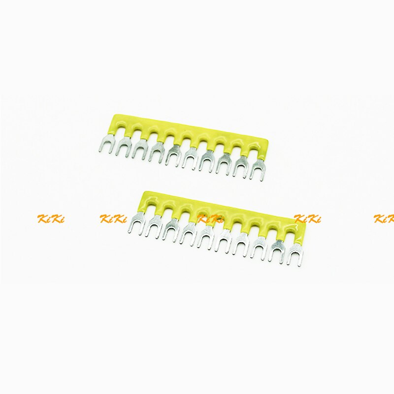 TB 1510 Terminal block connector 15A 10 position TB connection strip Terminal block Short piece Terminal link TB short connector