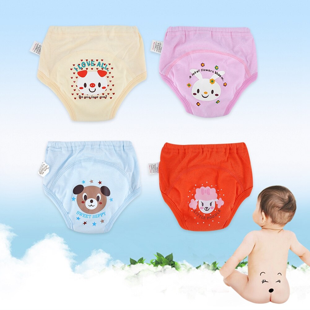 Culottes en coton lavables et réutilisables | Pantalons de dressage pour bébés, culottes pour tout-petits, garçons et filles, couches en coton imperméables