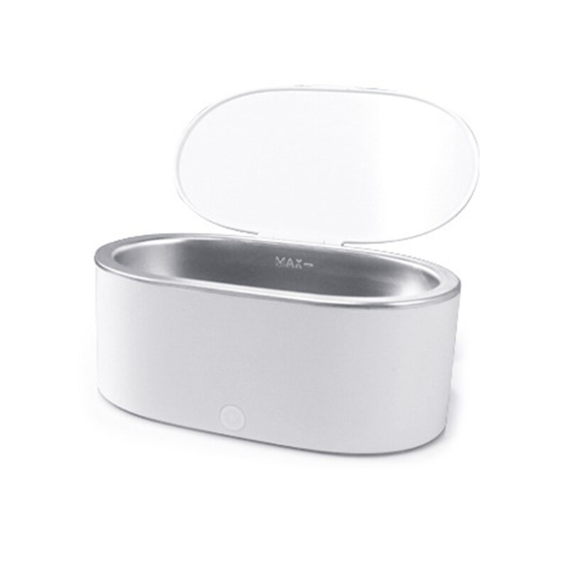 Mini nettoyeur de bijoux à ultrasons 24W, 500ml 220-240V, outil de maquillage pour lunettes, montre, Machine de nettoyage en un clic: EU