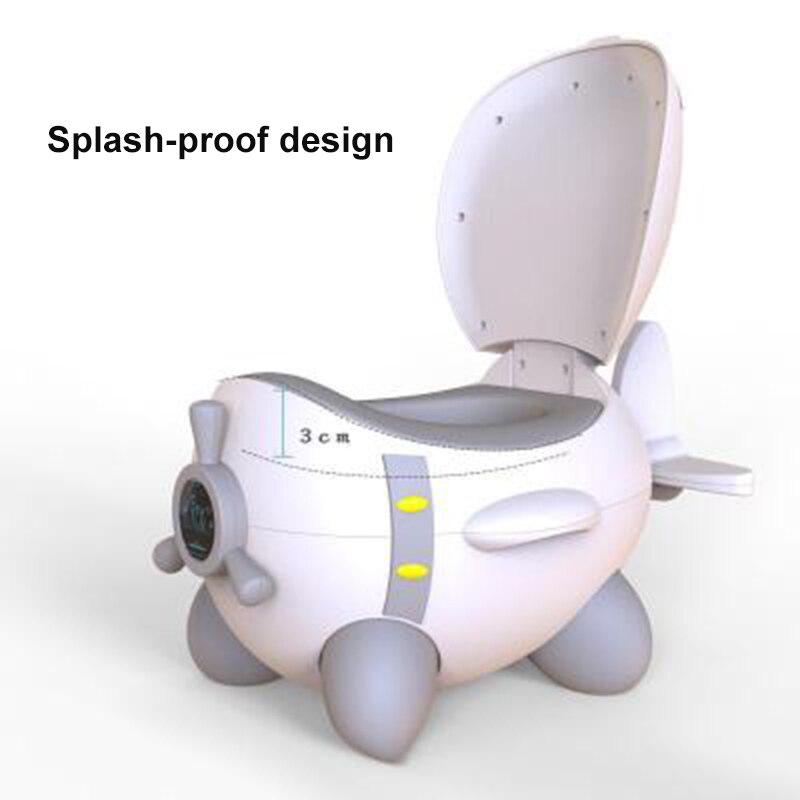 Pot toilette formation siège Portable voyage enfant en bas âge siège de toilette PP matériel mignon avion enfant en bas âge siège de toilette pour les enfants