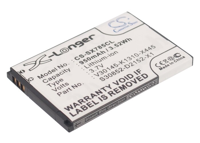 Batterie Cameron Sino 950mAh pour Siemens Gigaset L400A,L400H,SL400,SL780,SL785,SL788,SL78H, X656,OpenStage SL4