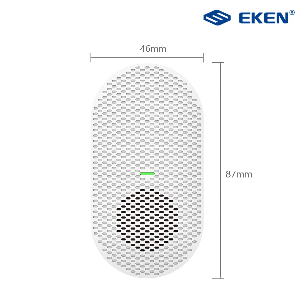 EKEN Chimes Wireless Doorbell Wifi Doorbell Camera Low Power Consumption Home Door For EKEN V7 V6 V5 Doorbell Receiver Ding Dong