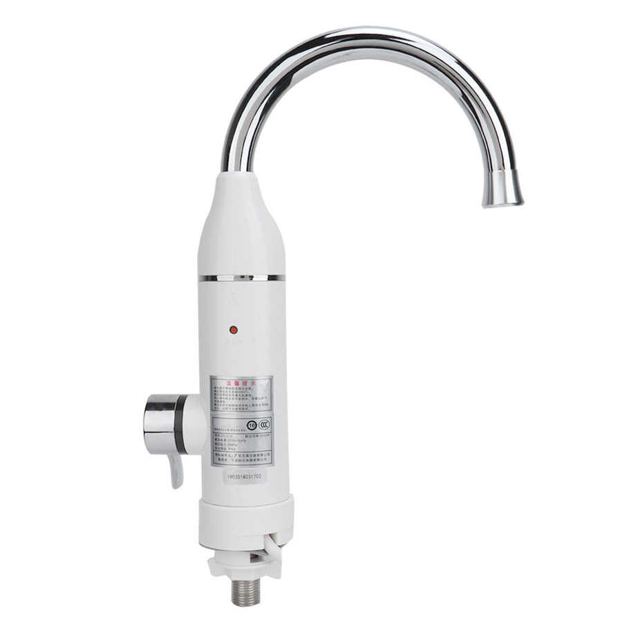 Electric Kitchen Water Heater Tap Digital Display Instant Water Heater Shower Instantaneous Heater Tankless Water Heating Faucet