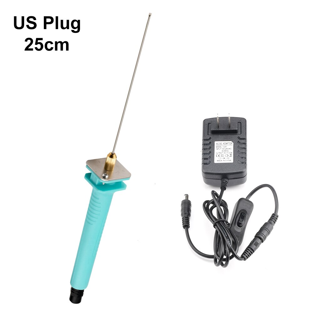 110V-240V Electric Foam Foam Cutter Pen Polystyrene Cutting Machine Portable Styrofoam Cutter Foam Cutter Pen DIY Cutting Tools: 25cm US plug