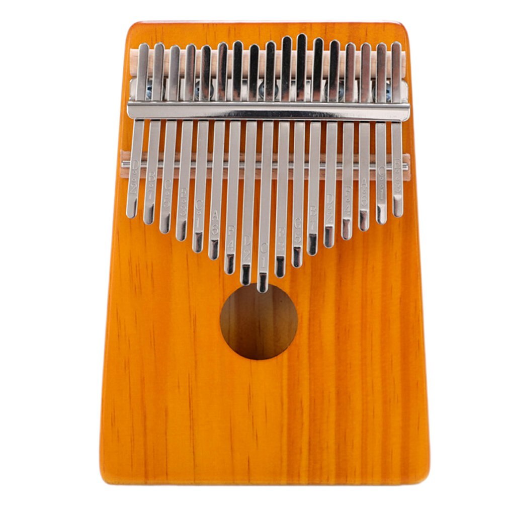 17 Keys Kalimba Thumb Piano Wood Mahogany Mbira Body Musical Instruments With Learning Book Kalimba Piano Best: 19