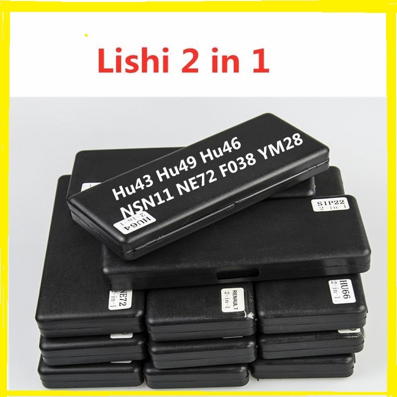 For Lishi YM28 GT10 GT15 GM37 GM39 KW14 NE38 NE71R MIT8(GM15 19) B111 HON58R SSY3 ISU5 YM15 KY14 HON70 YH35R SZ14 ICF03