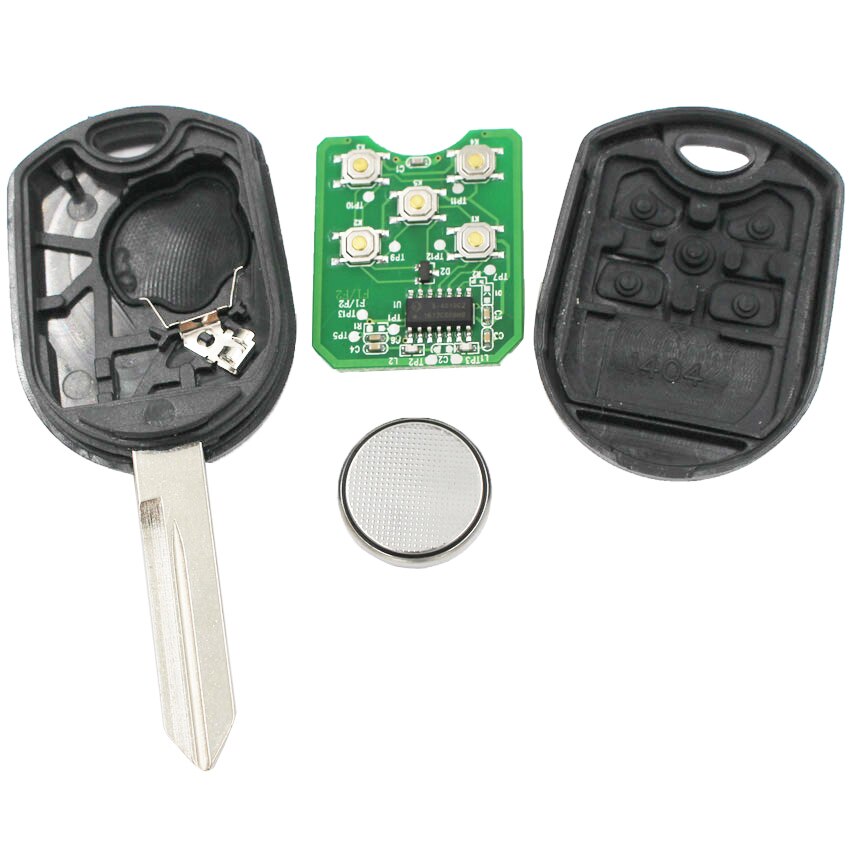 5 Button Remote Key Fob for Ford Explorer Windstar 315/433MHz with 4D63 80bit Chip FCC: CWTWB1U793