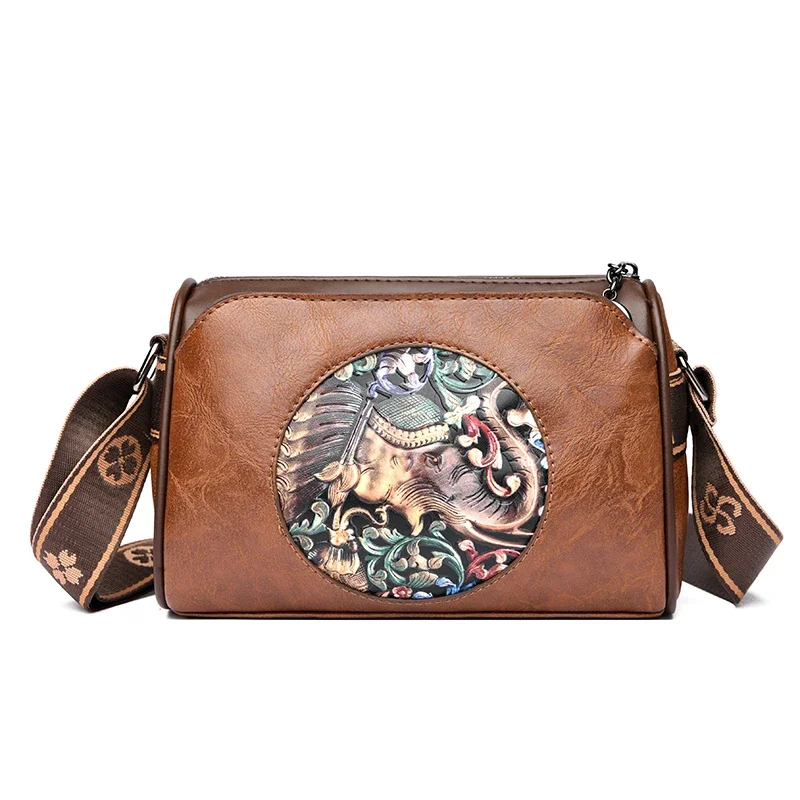 Femmes de en cuir souple sacs à bandoulière de luxe sacs à main de créateur Sac à bandoulière dames Vintage messager déplacements Sac A Main