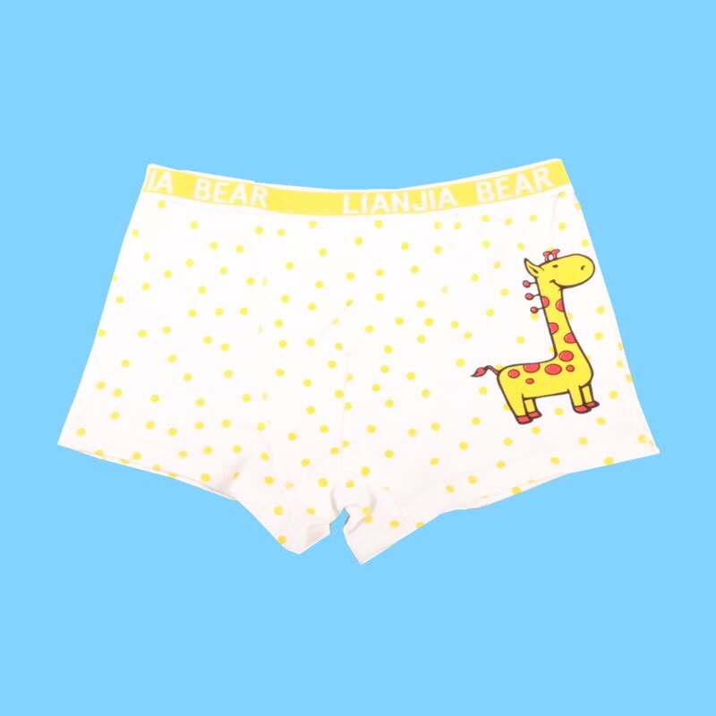 2 stk/parti drenge boxershorts børn undertøj til drenge bomulds boxer undertøj børn trusser giraf 2-10 år