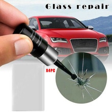 Chip Glass Repair Tool Repair Fluid 4 Bottles Crack 3ml/Bottle Accessories