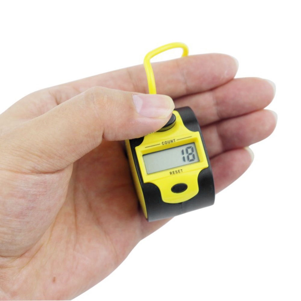 Contador de cuentas Digital 0-99999, Clickers de fila de punto, número Manual de mano, pantalla LCD líquida, Mini herramienta electrónica de conteo deportivo