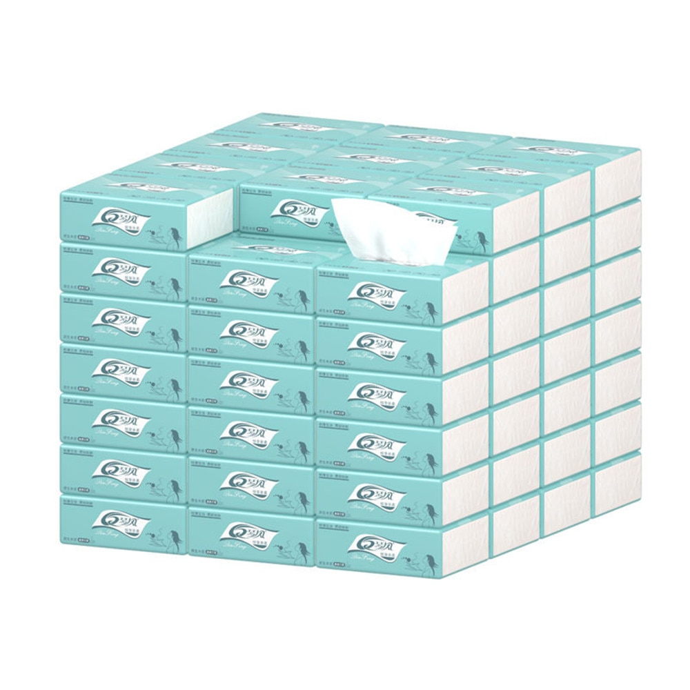 1pack Total 70 Tissues 3-Ply Kitchen Napkins Paper Roll Paper Print Toilet Paper Table Kitchen Pape Table Papers Facial Tissues