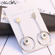 Snap Sieraden Oorbellen Vintage 12mm Drukknoop Oorbellen Hollow Out Water Parels Mini 12mm snap oorbel charme knoppen