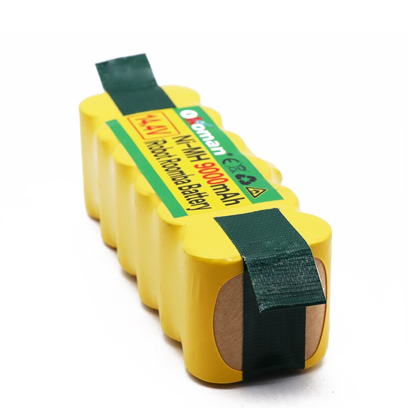 Batería de repuesto de 14,4 v para iRobot Roomba, batería de 9000mAh para iRobot Roomba Serie 500, 600, 700, 800