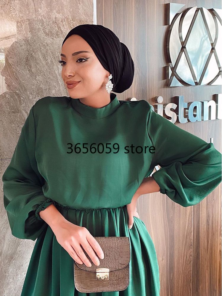 Ensemble musulman pour femmes, Kaftans, Abaya, pour Ramadan, Eid Mubarak, dubaï, turquie, Islam, arabe, vêtements modeste