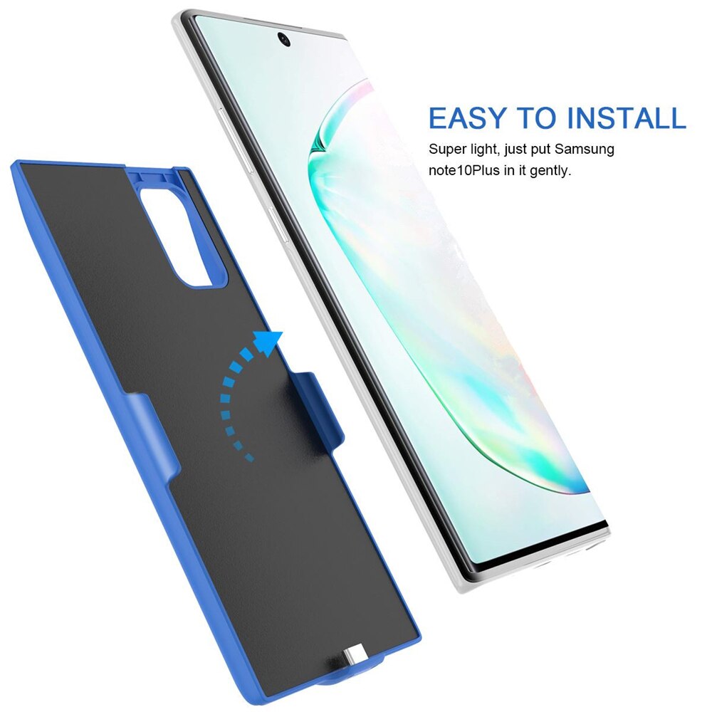 Zkfys powerbank deksel til samsung galakse  s20 ultra 5g batteriladeretuier 7000 mah powerbank ladeveske til samsung  s20 Plus