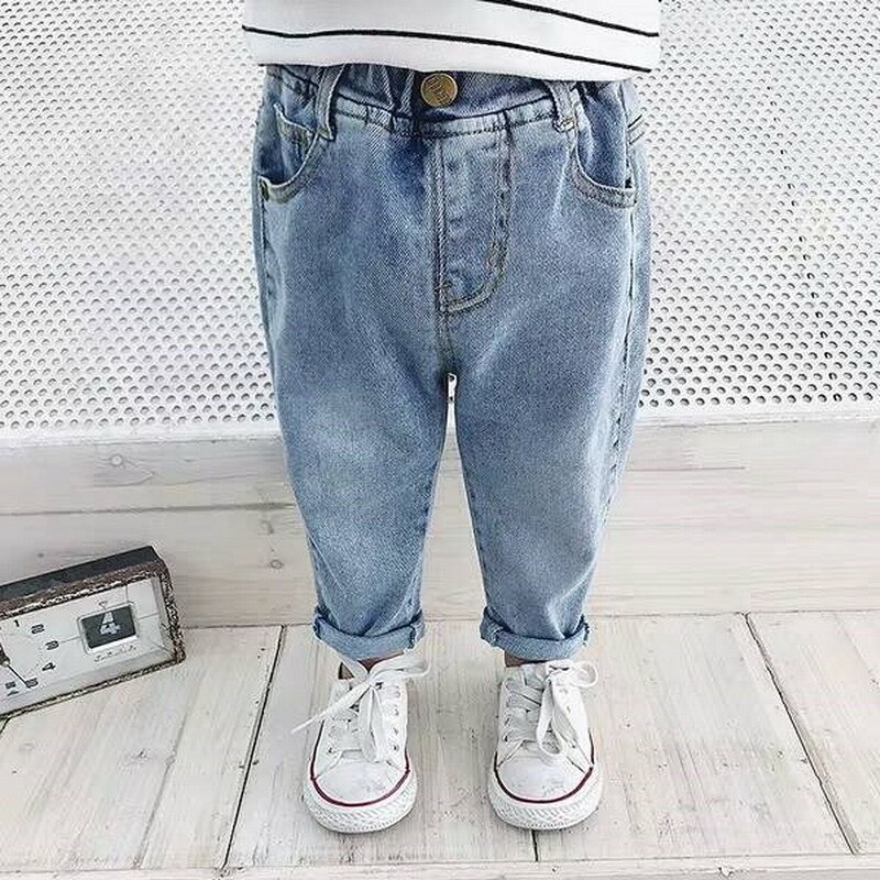 2020 di vendita calda Bambini ragazzi di buona qualità dei jeans Del Bambino di modo delle ragazze del denim dei bambini dei pantaloni nuovi jeans casuali pantaloni 1-5 anni!