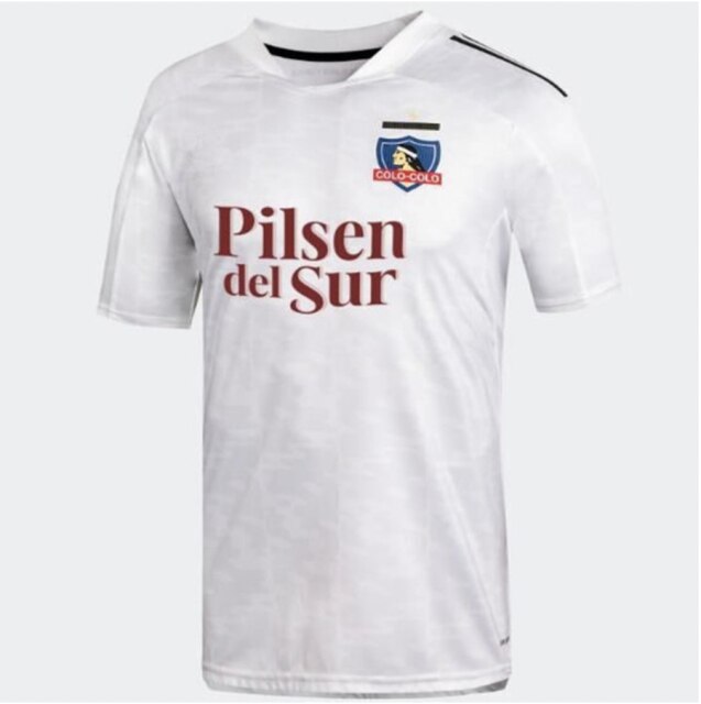 Camiseta COLO-COLO de fútbol para hombre, camisetas de chile, colo, alta calidad, ,: Ivory / XXL