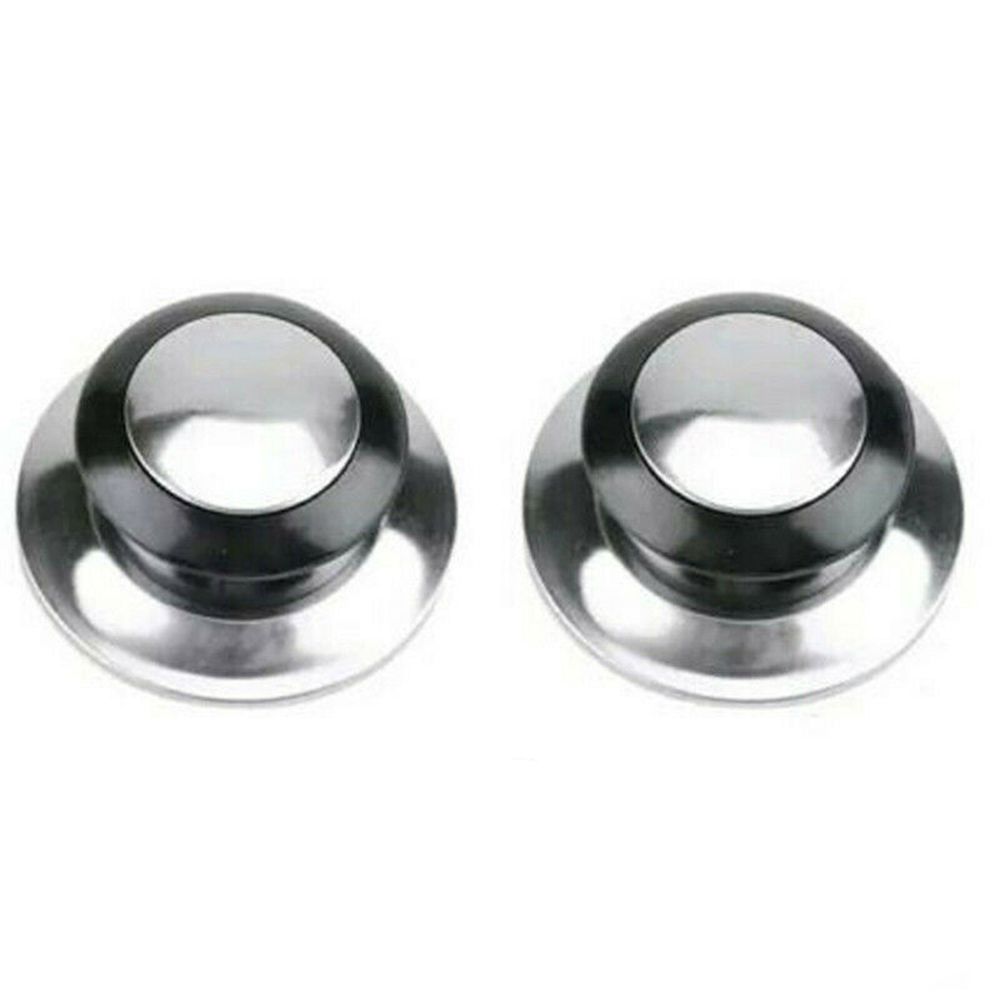 1/2/5Pcs Practical Replacement Knob Screw Pan Holding Handgrip Pot Lid Knob Circular Holding Pot Lid Handle: 2pcs