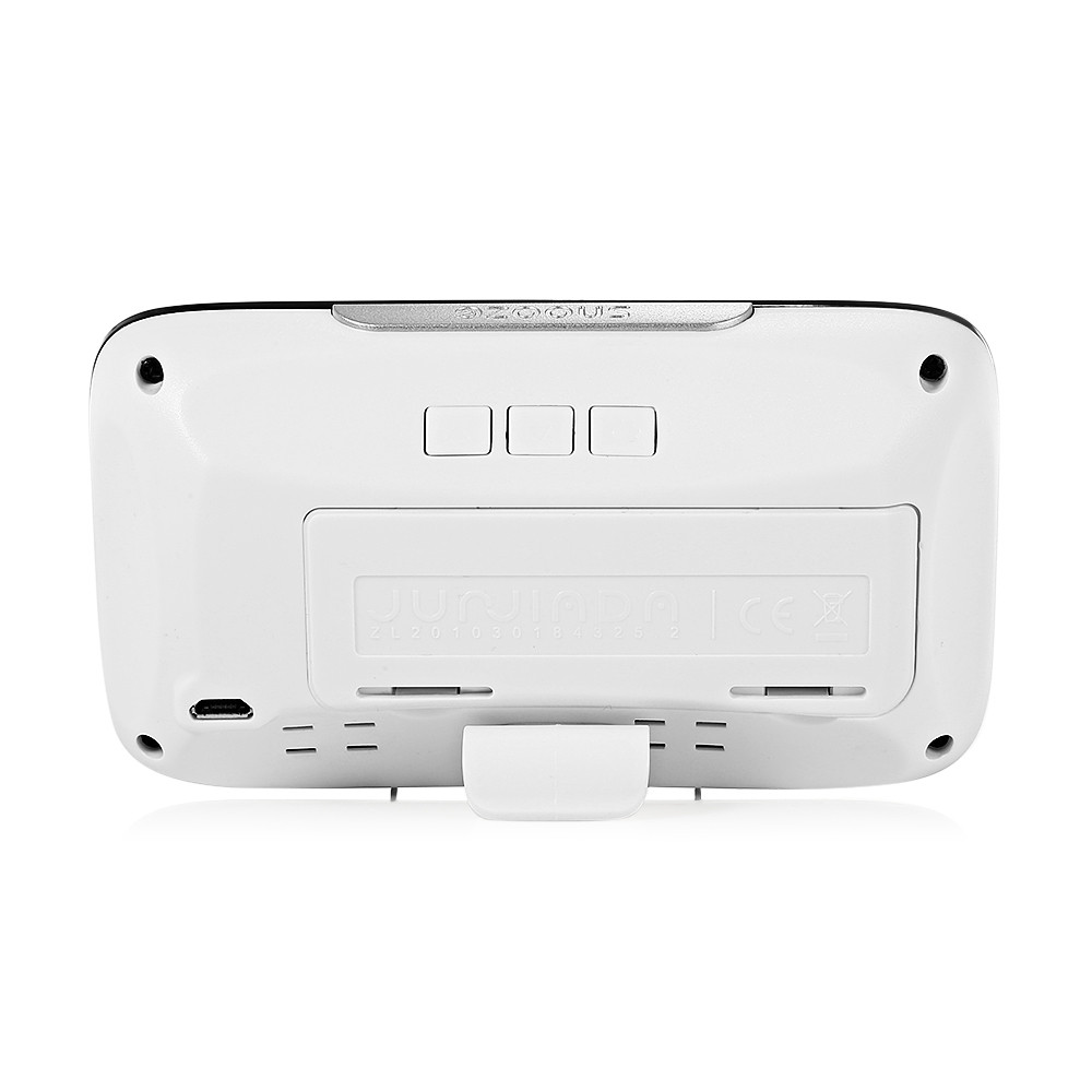 LED Alarm Clock Large LED Display Voice Control Electronic Snooze Backlight Desktop Digital Table Clocks Watch With USB Cable