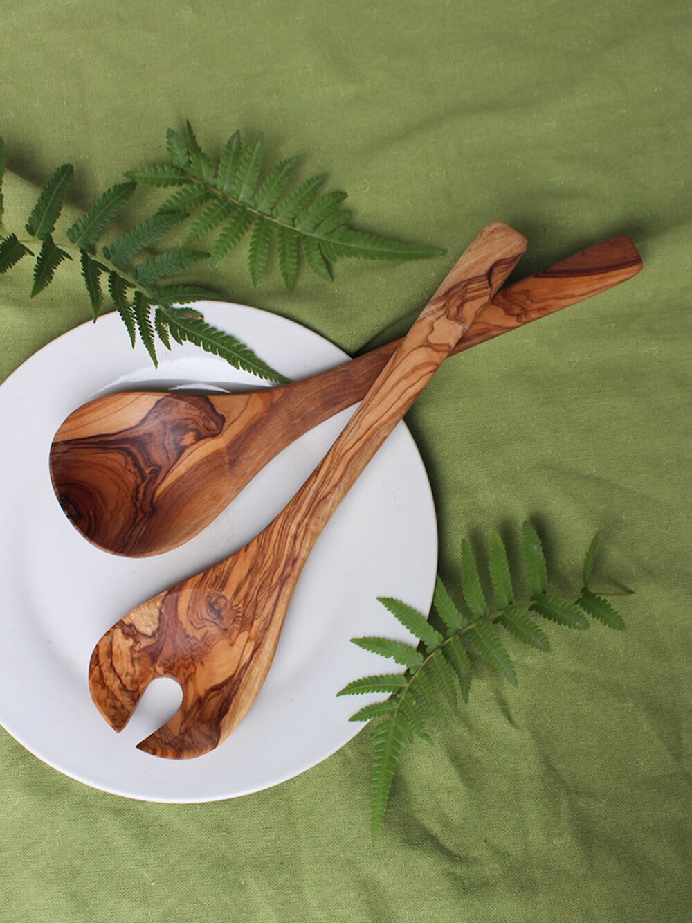 Gebruiksvoorwerpen Set voor Keuken Koken Lepels Gereedschap voor Anti-aanbak Kookgerei, Natuurlijke Olijf hout kitchenwares # 600PF