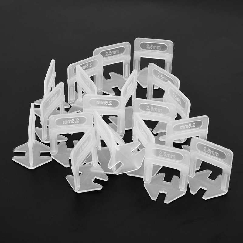 Tiling Leveling System Tile Leveler Base 2.5mm Tile Spacer Clips Tile Leveling Tool